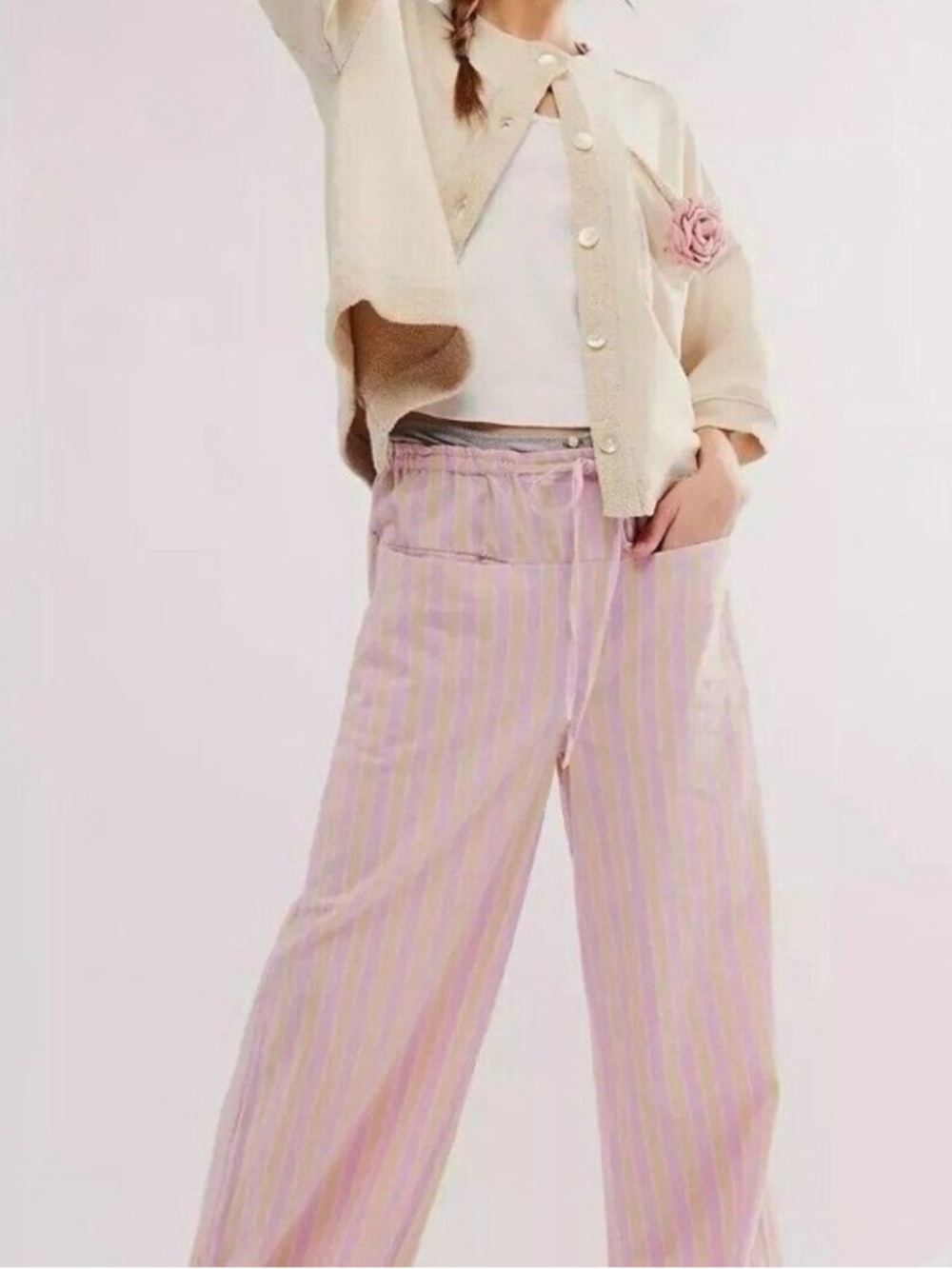Free People Matilda Sweatshirt Top - Picture 2 of 10